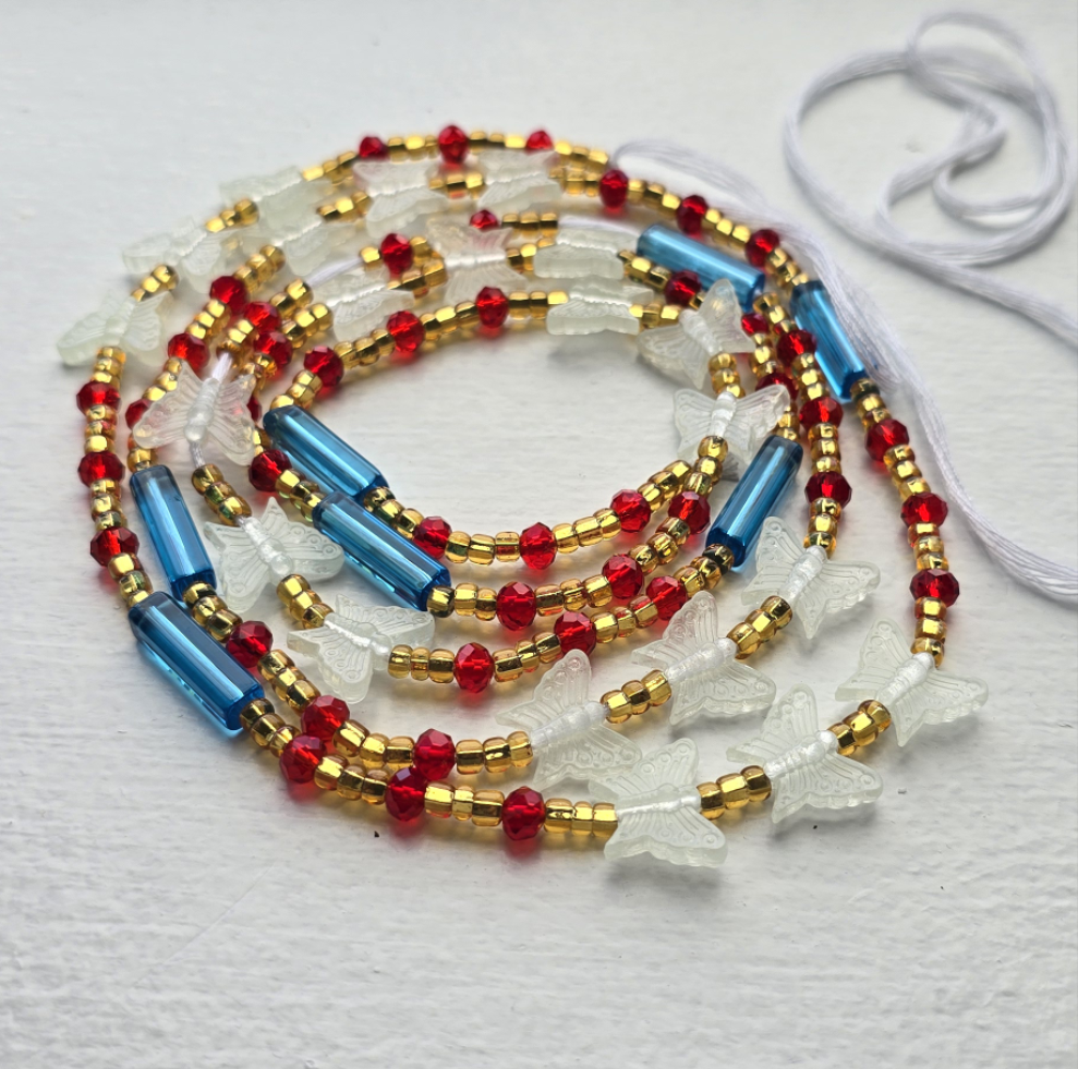 Red, Blue, Gold